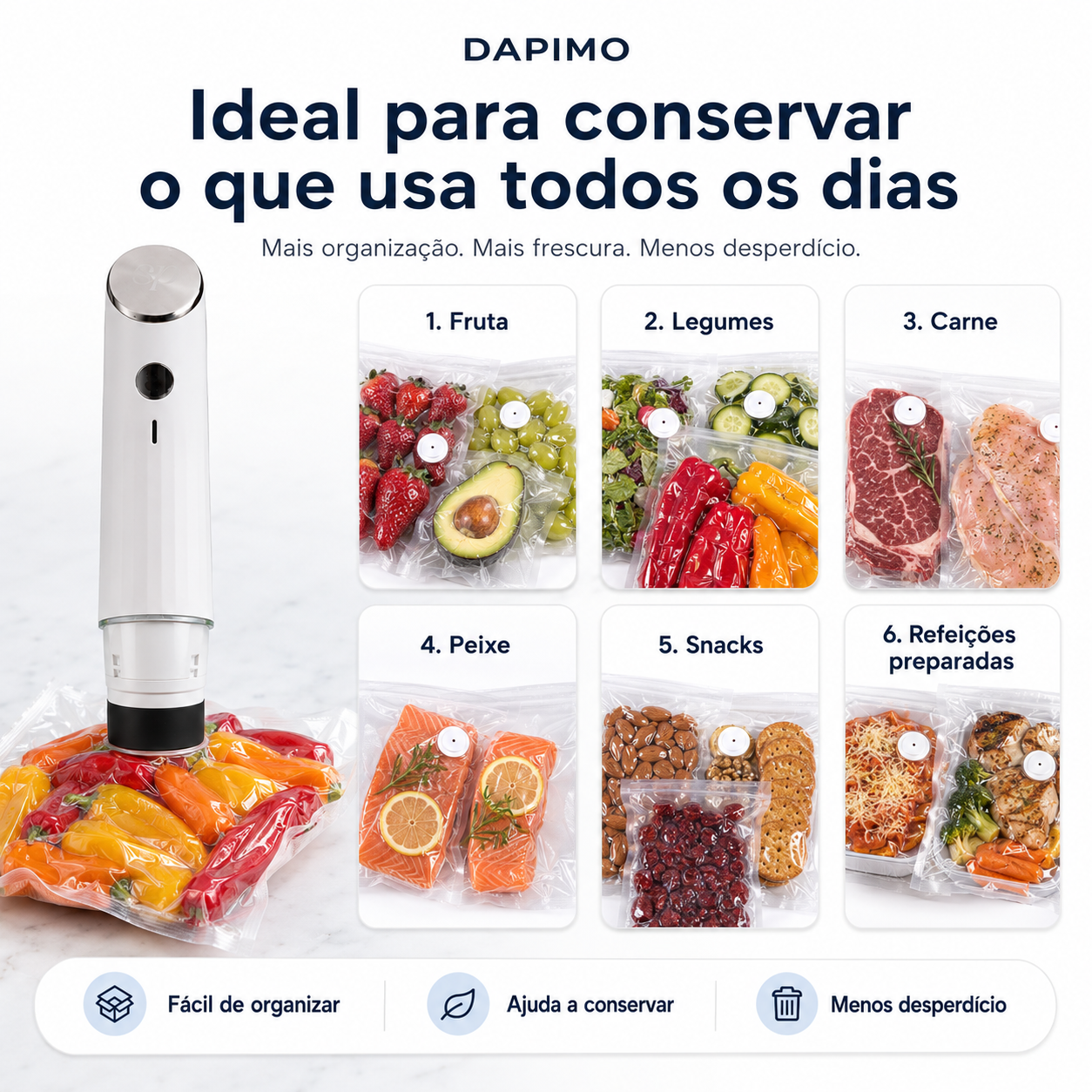 Conservateur sous VIDE