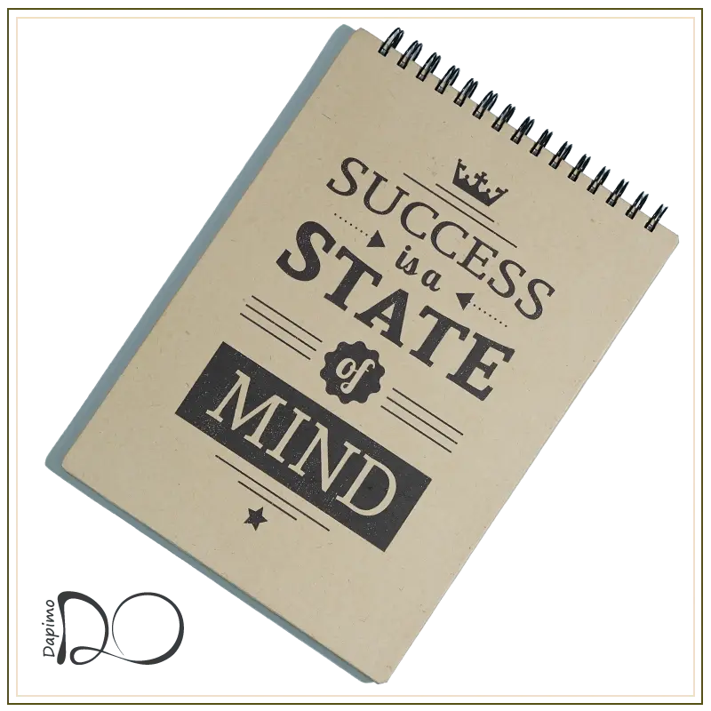 دفتر بدون خط Success is a state of mind