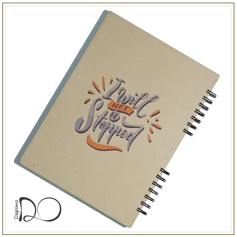 دفتر خط دار Twice not be stopped